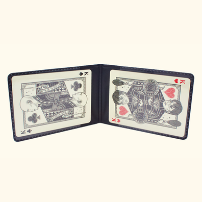 Horizontal Holder Deluxe (2 transparent pockets)